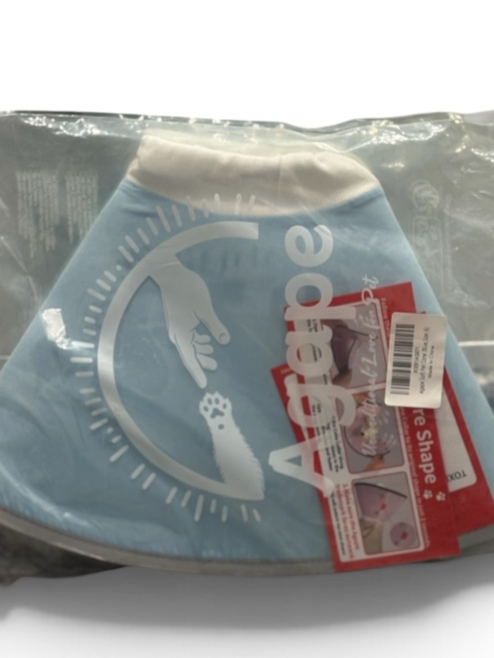 Cats Or Small Dogs Agape Light Blue Pet Recovery Cone Collar Soft Fabric Collar